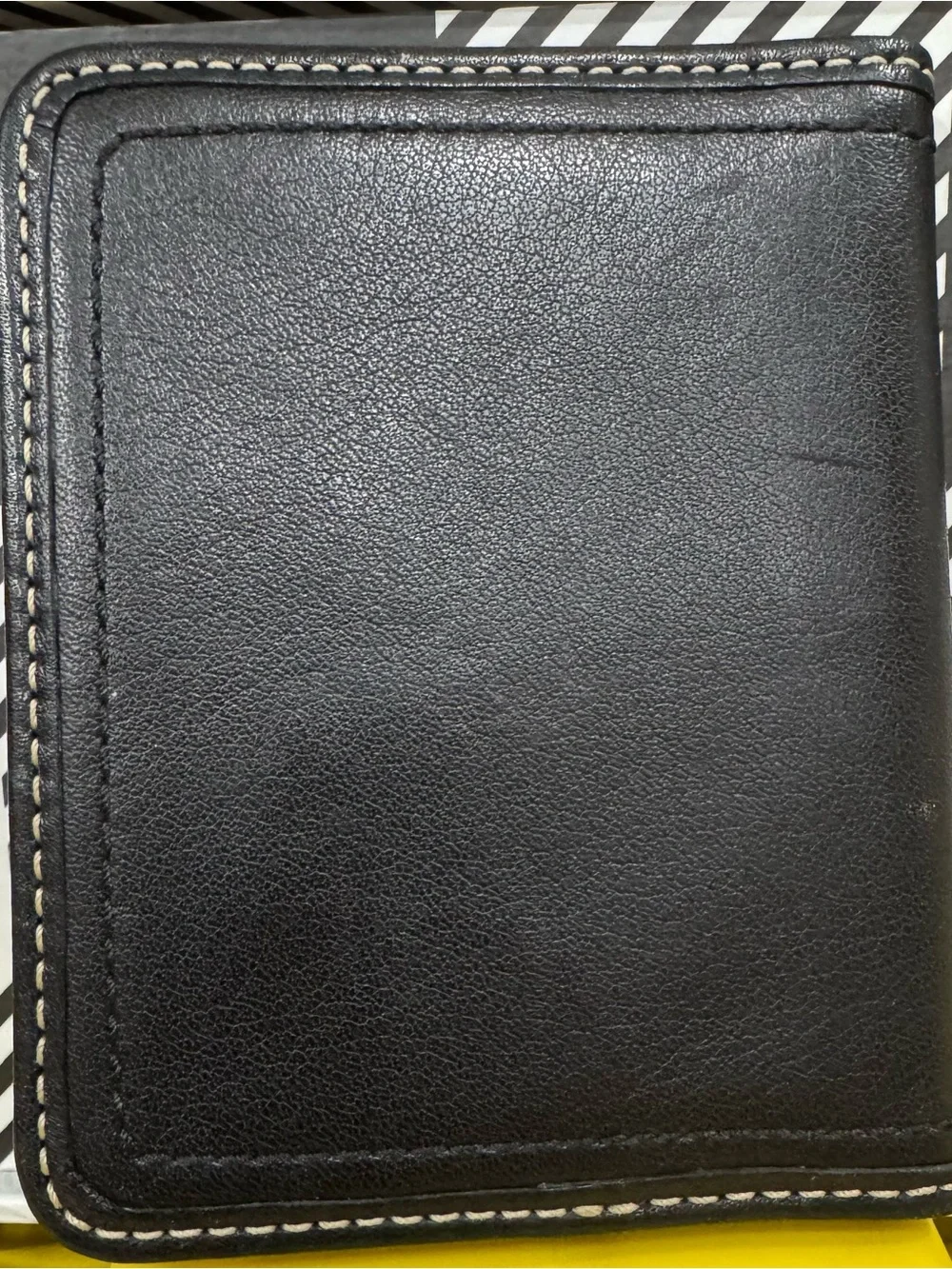 Coach sleek black